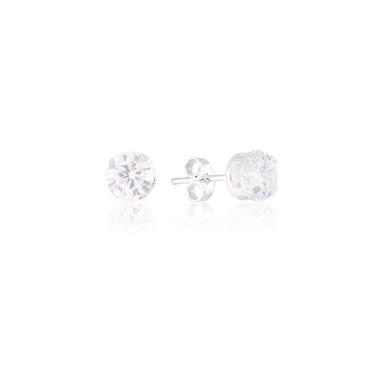 BRINCO PONTO DE LUZ 6 MM CRISTAL